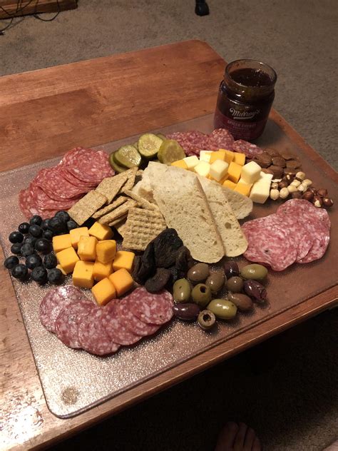 [homemade] Meat And Cheese Board R Food