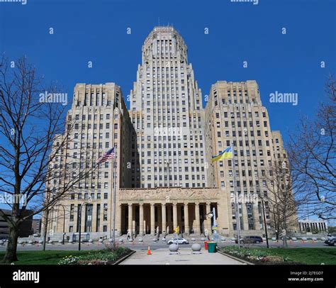 Buffalo City Hall A High Rise Art Deco Building From The 1930s Stock