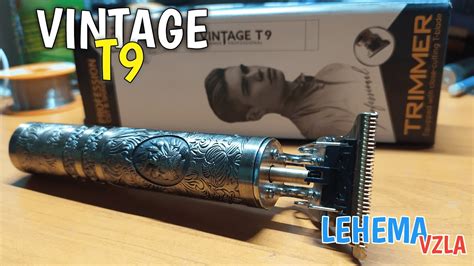 Opiniones De La Trimmer Patillera Vintage T Buda Youtube