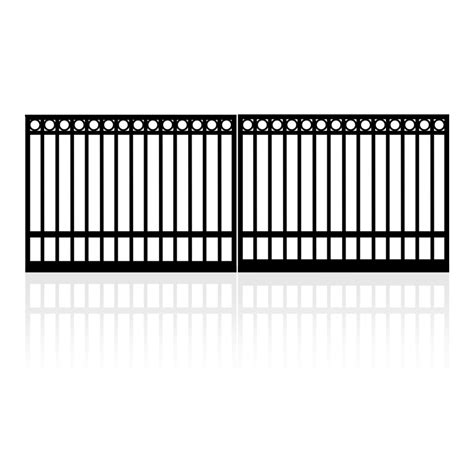 Gate And Gate Frame For 6m Double Swing Driveway Gates