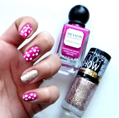 Polka Dots Nail Polish Nails Usb Flash Drive