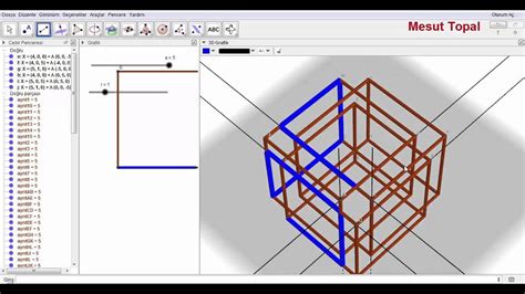 GeoGebra Dersleri Türkçe Kübik Yollar Mesut Topal YouTube