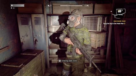 Dying Light Sidequest Gas Mask Man Youtube