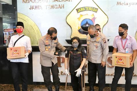 Sambut Hari Bhayangkara Ke Polda Jateng Gelar Bakti Sosial