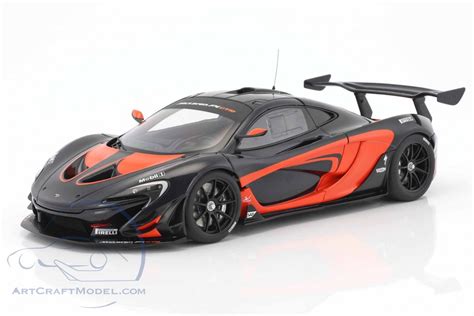 McLaren P1 GTR year 2015 black / orange - 81543, EAN 674110815436