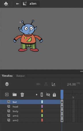 Creating Nested Animations Animating Symbols With Motion Tweens