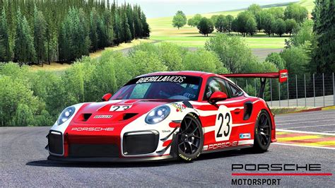 Porsche 911 Gt2 Rs Clubsport Spa Brutal Testing Assetto Corsa Youtube