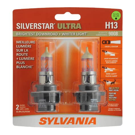 Sylvania H Silverstar Ultra Halogen Headlight Bulb Pack