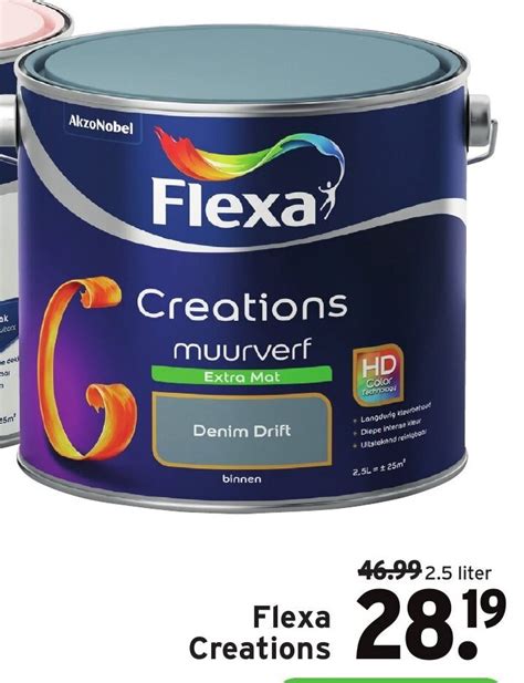 Flexa Creations Muurverf 2 5L Aanbieding Bij GAMMA