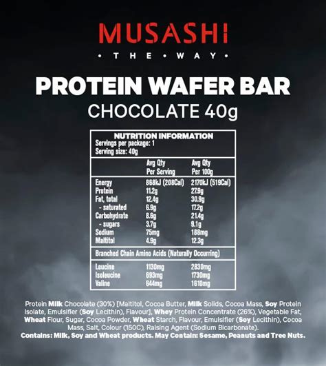 Protein Wafer Bar By Musashi — Supplement Mart