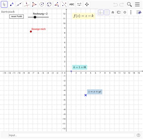 Rechnen Mit Komplexen Zahlen Geogebra