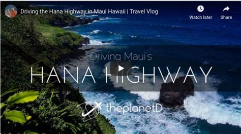 Road to Hana: Highway Map, Things to Do And Tips - The Planet D