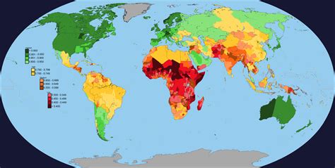 Hdi Map Of The World - Aloise Marcella