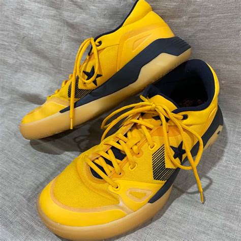 Unisex Converse Zoom Air Yellow Basketball Shoess