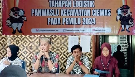 Panwaslu Ciemas Sukabumi Rakor Bahas Pengawasan Distribusi Logistik