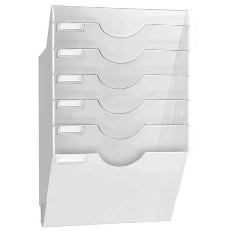 Stock Bureau CEP Présentoir mural CepExpo format A4 6 cases gris