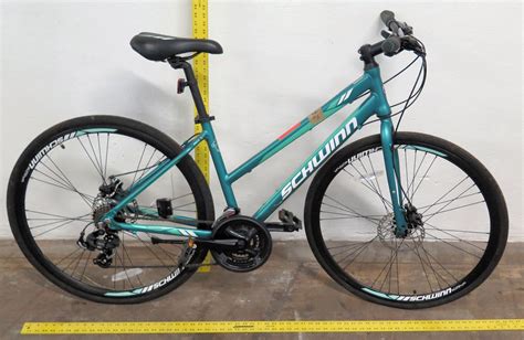 Schwinn 21 Speed Circuit Bike Shimano Hybrid Womens 700 Cl Teal