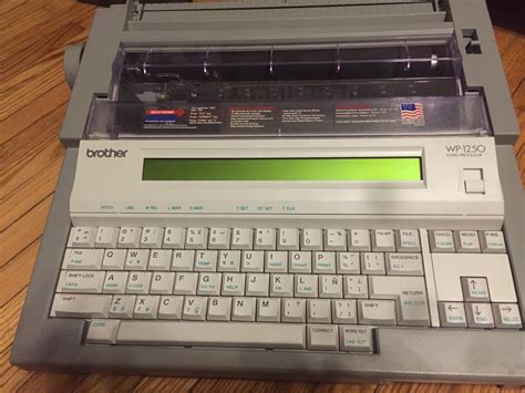 Anybody Know This Brother Word Processor I Cant Find Anything On It