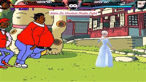 Mugen Fat Albert X Vs Elsa 2 Request Youtube