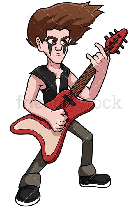 Cartoon Bass And Guitar Always 4 Strings