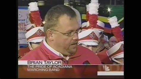 2005 Ull Band Thanksgiving Day On Nbc Today Show Youtube