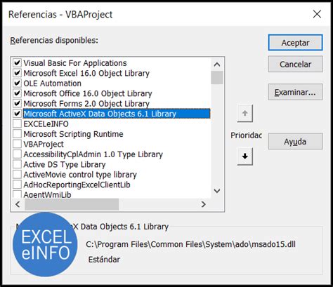 Modificar Registros De Base De Access Desde Excel Usando SQL Query VBA