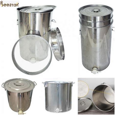 Stainless Steel Honey Tank Metal Honey Storage Tank With Honey Gate