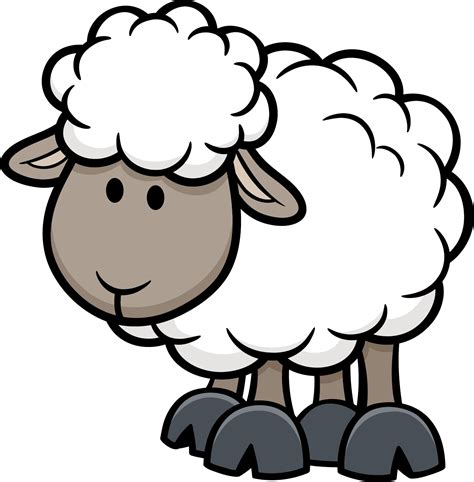 Download Sheep Animals Cartoon Illustration Download Hq Png Clipart Png