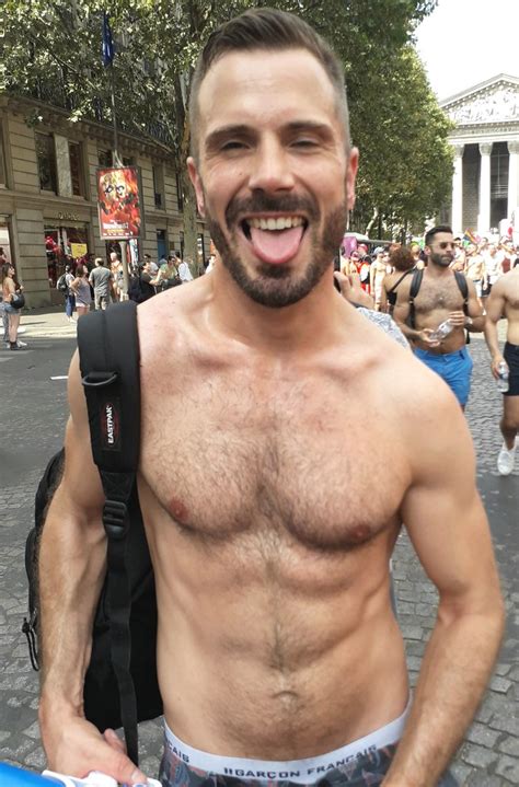 Hella Hunky Guy Paris Pride 2018 Safe Photo Hunky Be… Flickr