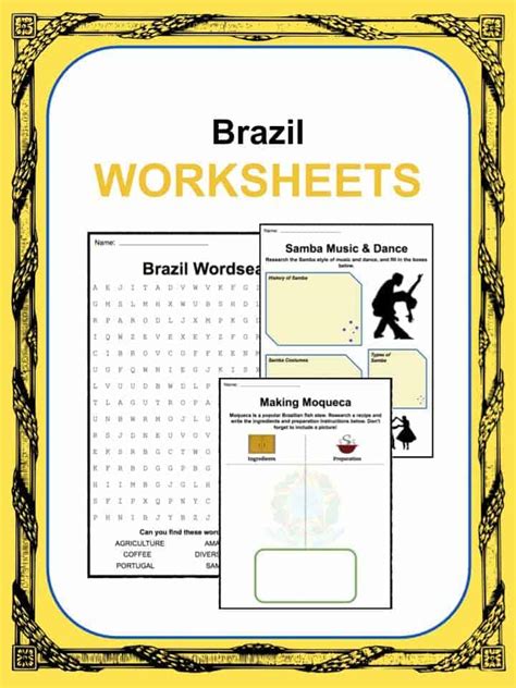 Brazil Facts, Worksheets, History, Economy & Geography For Kids