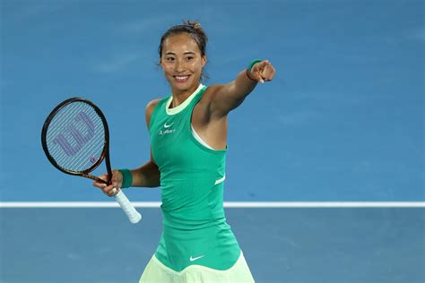 Qinwen Zheng: "Was Rod Laver in the stands? I didn't realize it"