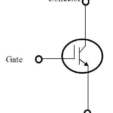 Circuit diagram of an IGBT A simple diagram for a IGBT is shown in ...