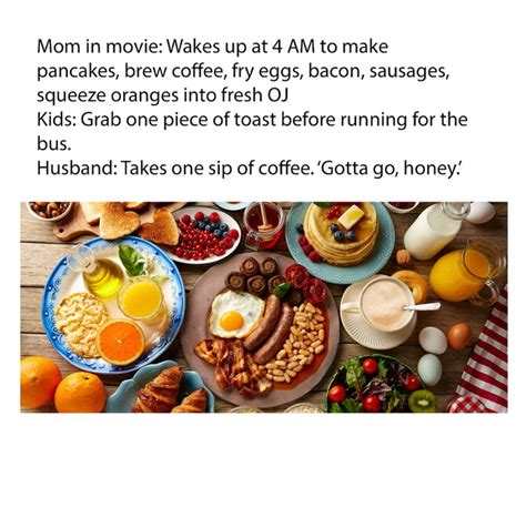 Movie Breakfast Scenes 9gag