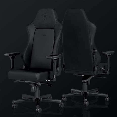 Noblechairs Hero Black Edition Vinyl Pu Leather Gaming Chair Champs