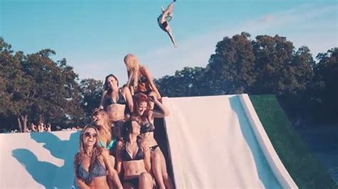 The Royal Flush Bsr Cable Park Texas Water Slide Video Extreme Antics Go Viral