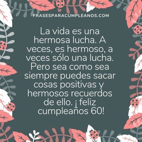 Las mejores Felicitaciones de cumpleaños de 60 años FrasesCumpleaños