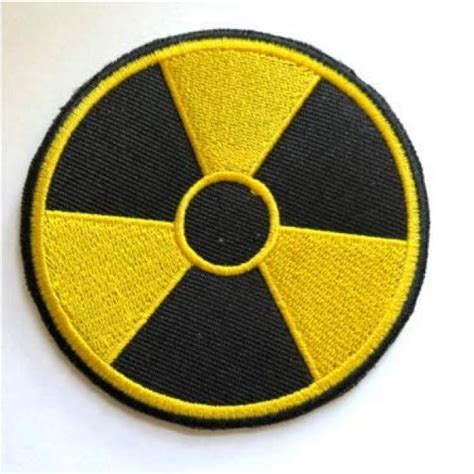 Nuclear Radiation Radioactive Uranium Hazard Toxic Tactical Embroidery