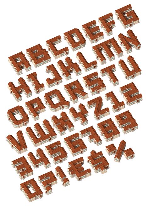 Buy Building Font And Build Friendly Handmade Font City