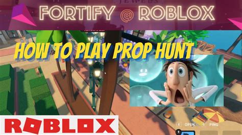 How To Play PROP HUNT Roblox How To Noob Guide YouTube