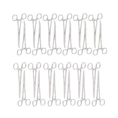 Lot Of Pieces Crile Hemostat Forceps Straight Curved Set Ebay