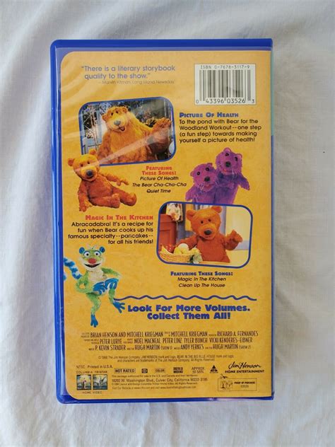 Mavin Bear In The Big Blue House Vhs Volume 6 Rare