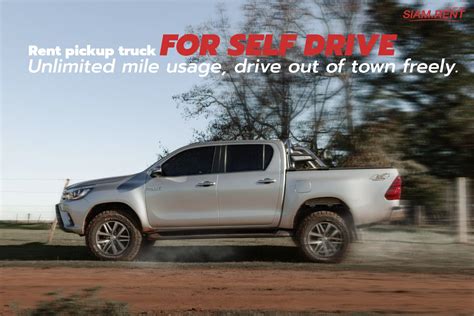 Pickup truck rental Bangkok Chiang mai daily, monthly,yearly