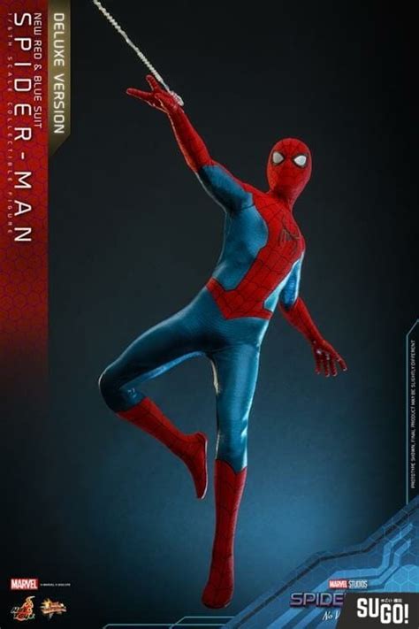 Hot Toys Spider Man No Way Home Spider Man New Red And Blue Suit