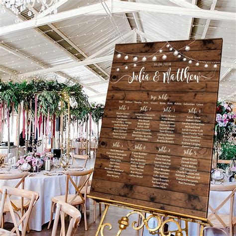 36 Unique Wedding Table Plan Ideas And Tips For Creating Your Own