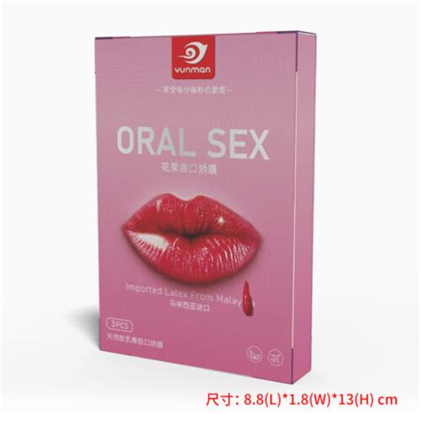 Pack Of Pcs Oral Sex Condom Mouth Membrane Fruit Taste Products Latex