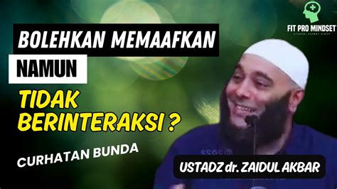 Ustadz Zaidul Akbar Tanya Jawab Seru Penuh Ilmu Dengan Para Bunda