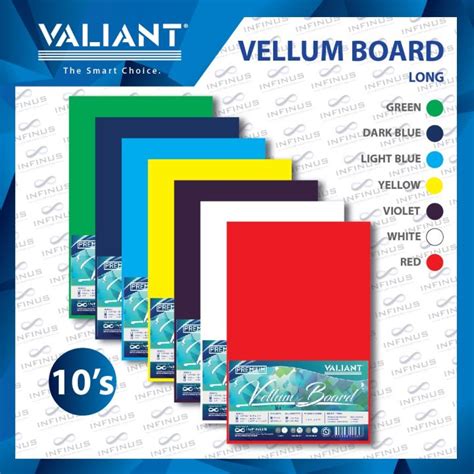 Valiant Vellum Board Long S Lazada Ph