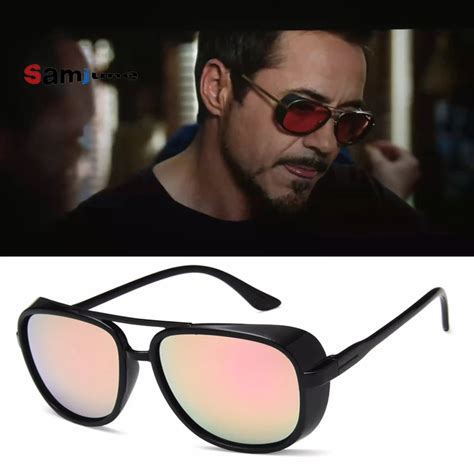 Samjune Iron Man De Tony Stark Gafas De Sol Hombres Rossi