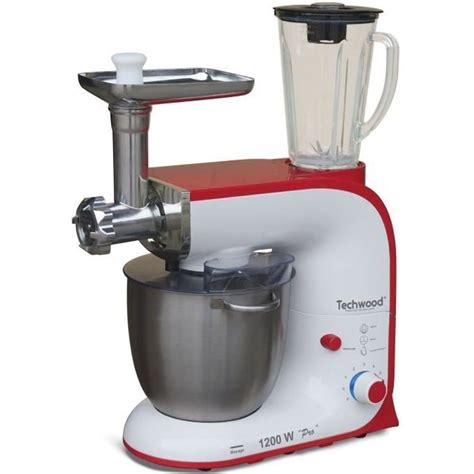 Robot P Trin W Techwood Tro Bol Inox L Hachoir