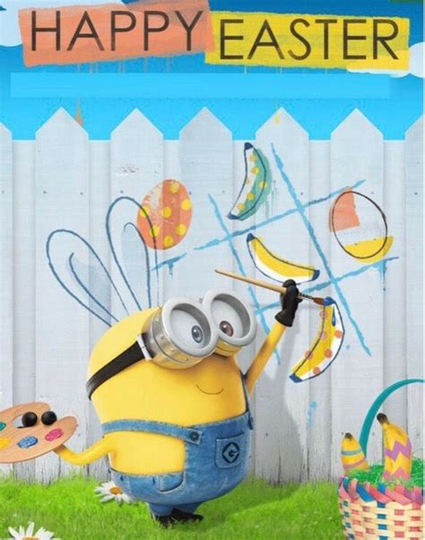 10 Great Happy Easter Minion Quotes Images And Sayings Artofit